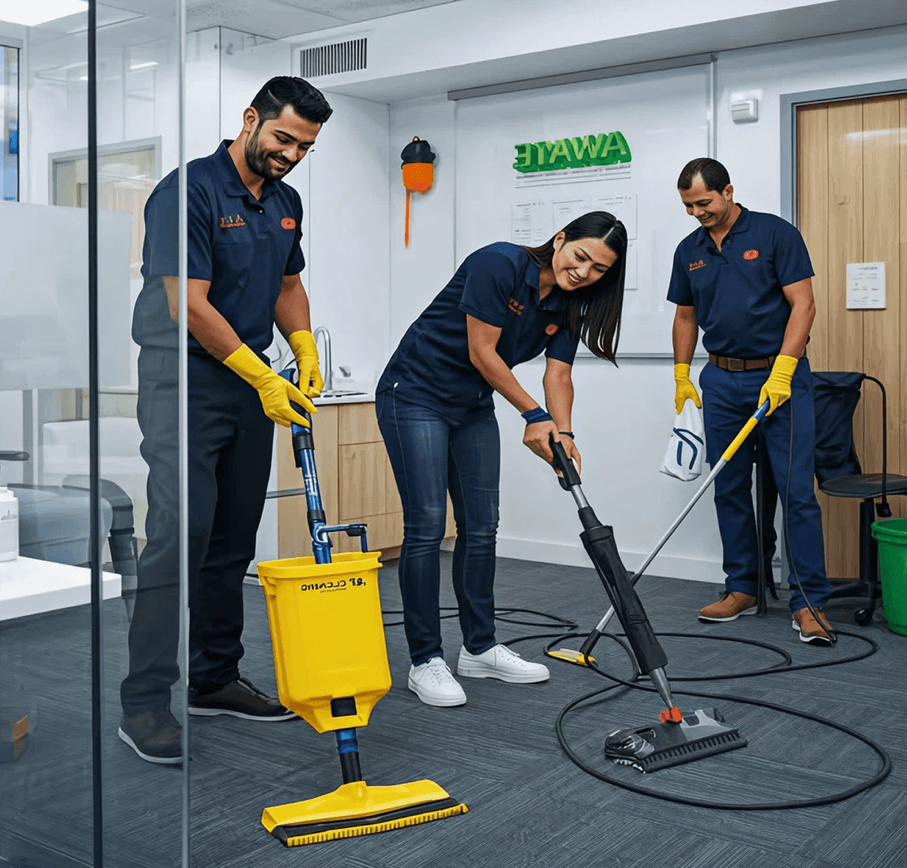 Housiq professionals at work